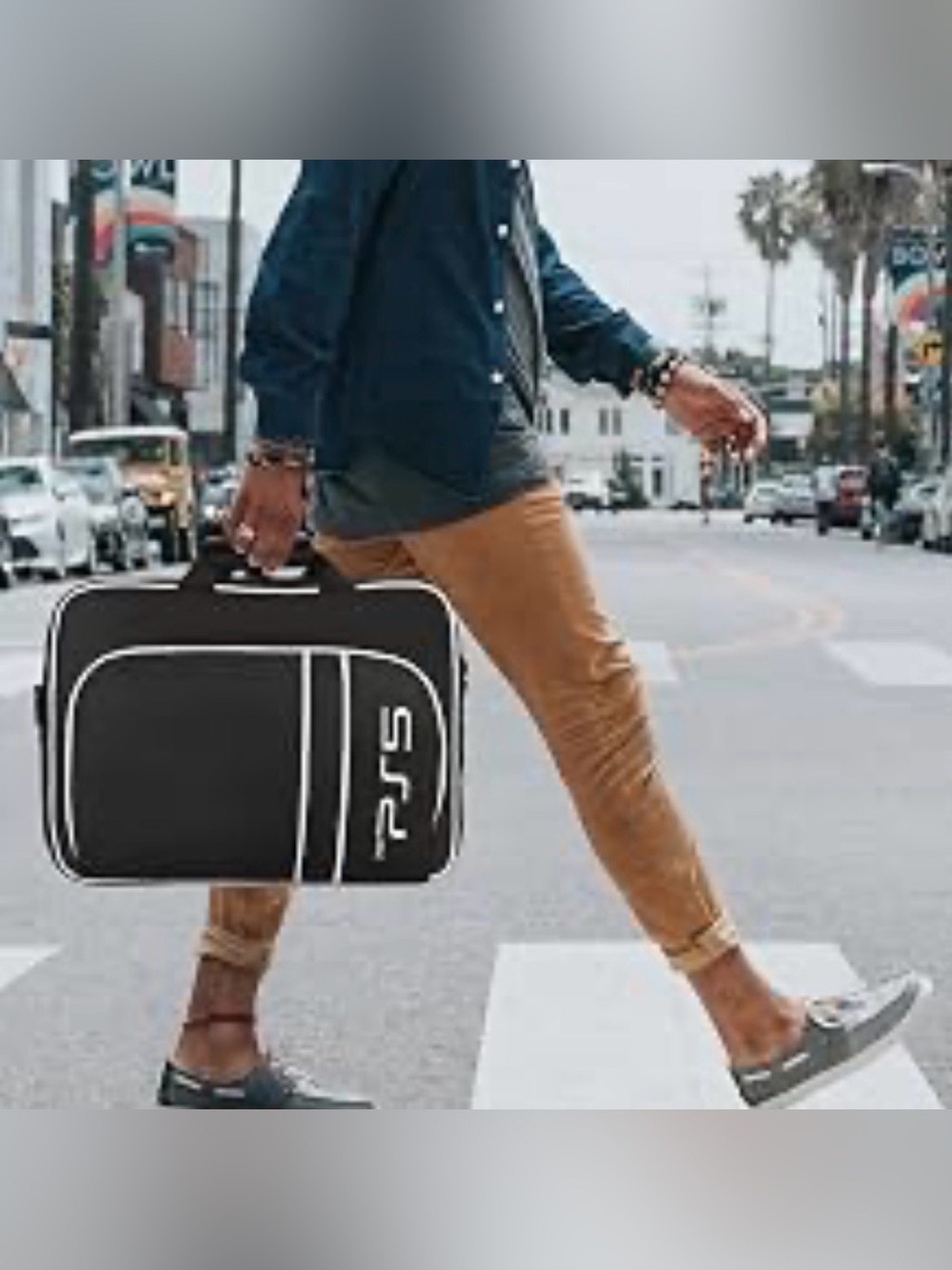 Ps5 Travel Case, Protective Bag for Console, Controllers, Games & Headset